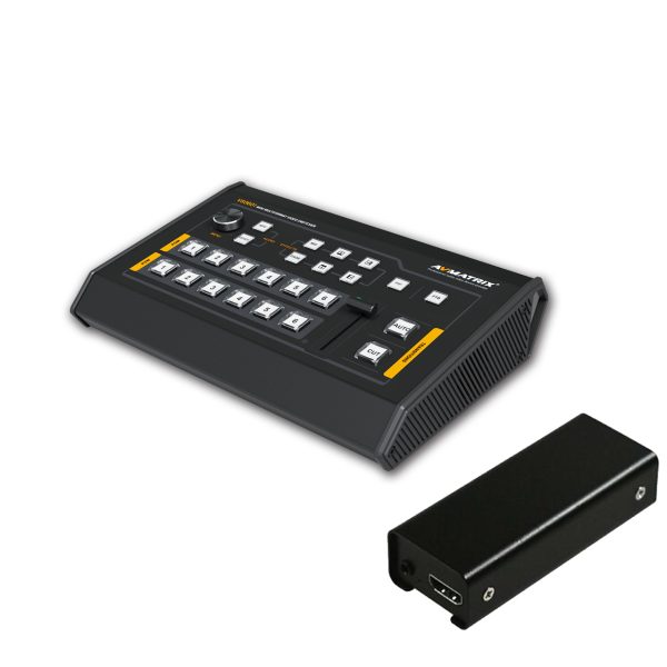 AVMATRIX VS0601 6-Channel SDI/HDMI Switcher with vMix Basic HD and HDMI-to-USB Capture Adapter - Image 1