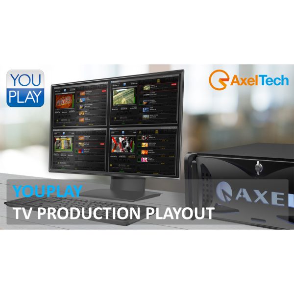 Disc_Templates Axel Technology YouPlay Pro Television Studio Playout Software - Image 1
