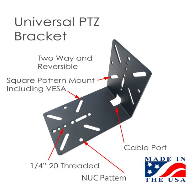 bracket-pic2 PTZCam Universal PTZ Camera Mounting Bracket - Image 1