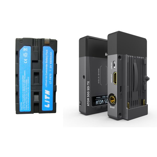 Vaxis ATOM 500 NPF - Wireless Transmitter & Receiver with Free Battery Bundle - Image 1