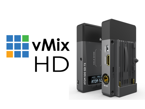ATOM_vMix Vaxis ATOM 500 Wireless TX/RX Kit with vMix Basic HD - Image 1