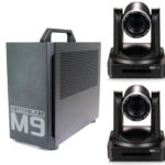 Switchblade M9 vMix switcher - Bundle with Two (2) PTZ 20X Zoom Cameras