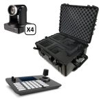 PTZCam 4 Camera PTZ Bundle with IP Controller and Travel Case