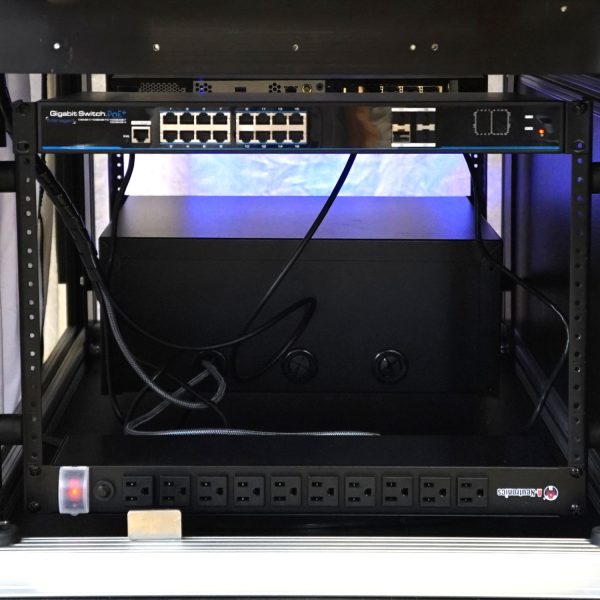 Mobil cart bundle left rack Switchblade MPC (Mobile Production Cart) Tier 1 Bundle with vMix 4K 4-input SDI Switcher - Image 7