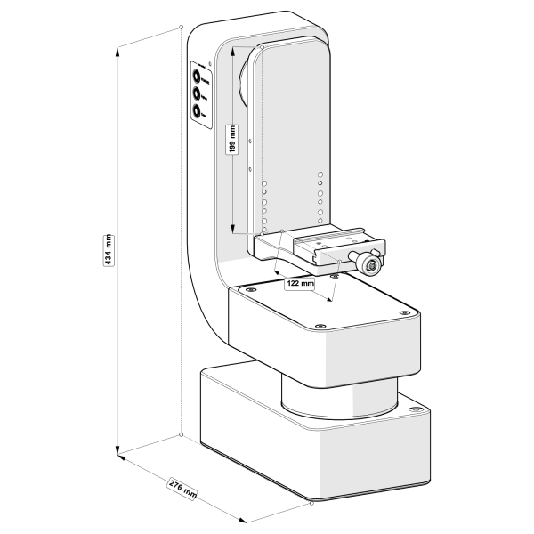 Pauli Drawing Zanus Pauli - Robotic pan/tilt head for broadcast and cinema cameras - Image 2