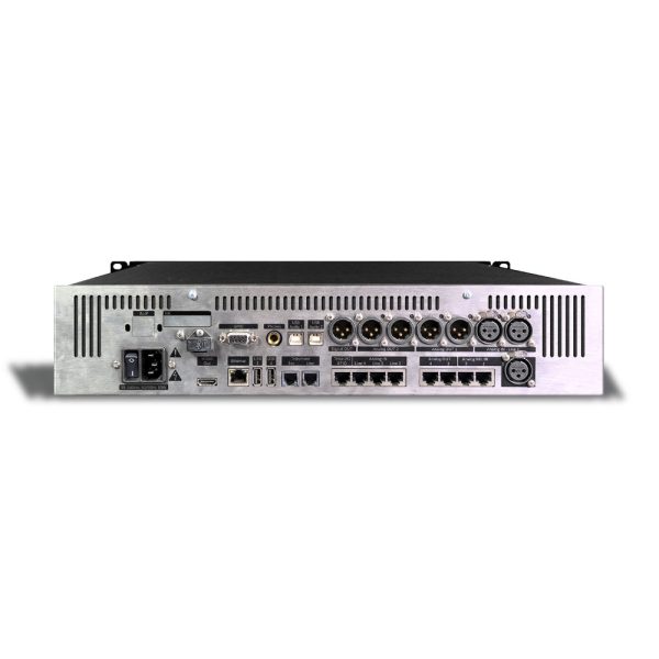 AxelTech Oxygen 1000 Rack Rear 1000px Square Axel Technology Oxygen 1000 Rack - 2U Broadcast Audio Console - Image 3