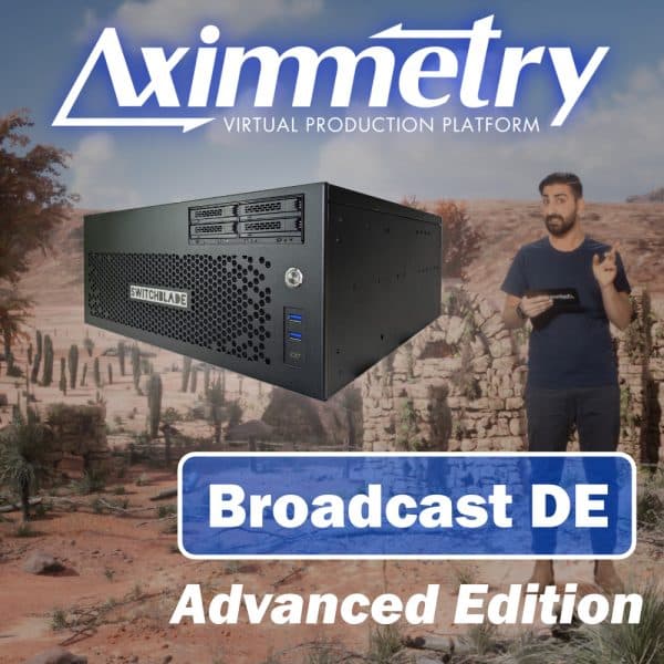 Switchblade LPU4 "Advanced Edition" Unreal Virtual Production Workstation with Aximmetry Broadcast & Film - Image 1