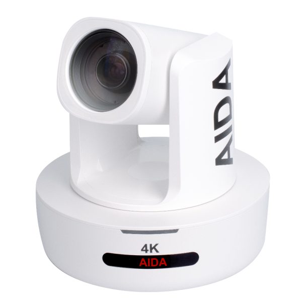 PTZ4K-NDI-X30_Right Angle_W AIDA Imaging Broadcast/Conference NDI®|HX 4K NDI/IP/HDMI PTZ Camera 30X Zoom (White) - Image 1