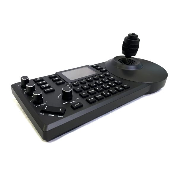 NDI PTZ Controller Front Left PTZCam View NDI PTZ Controller with NDI|HX Preview and Joystick Control - Image 1