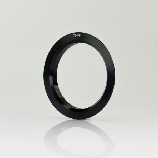 Small-Dual-LiteRing-Adapter-72mm-to-58mm-RM3322-Angled-Left-scaled Reflecmedia LiteRing 72mm to 58mm Lens Adapter, Small - Image 1