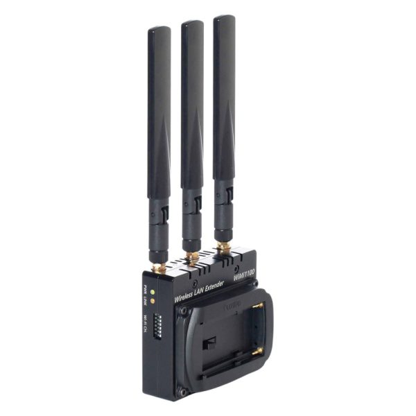 WiMi1100 battery side angle Nimbus WiMi1100 LAN to Wireless Bridge/Repeater - Image 1