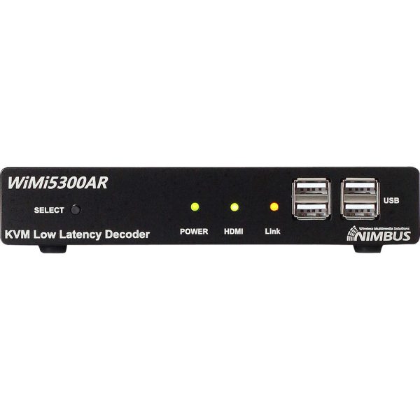 Nimbus WiMi5300AR H.264 HDMI Streaming Decoder/KVM Extender with Low Latency - Image 2