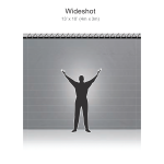 Reflecmedia Wideshot 12' x 7' Chromatte ChromaKey Drape