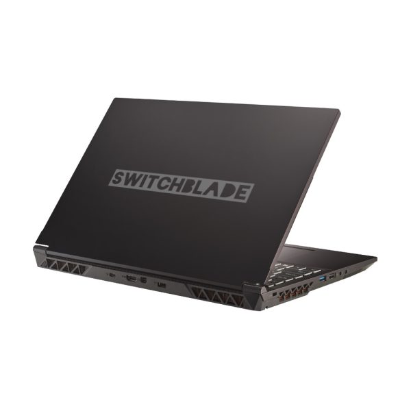 Flyte open rear left iso with logo Switchblade Flyte Laptop Production System with vMix 4K, Two Science Image NDI HD mini Converters - Image 2