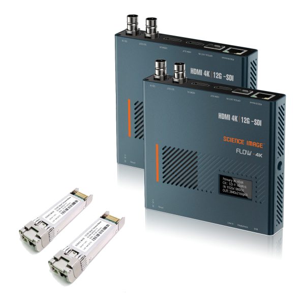 Science Image - Bundle with Two (2) FLOW 4K Up/Down/Cross Converters and Fiber SFP Modules (Discontinued) - Image 1