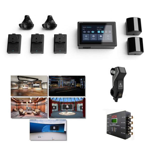 HTC Vive Mars CamTrack with Mars FIZTrack, Five Virtual Sets, and Tri-Level Sync Generator HTC Vive Mars CamTrack - Virtual Production Tracking System with Mars FIZTrack, Five Virtual Sets, and Tri-Level Sync Generator - Image 1