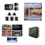 HTC Vive Mars CamTrack with Aximmetry Broadcast DE Software, Five Virtual Sets, and Tri-level Sync Generator