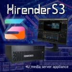 Switchblade LPU4 S3 - 4U media server powered by enlightV Hirender S3