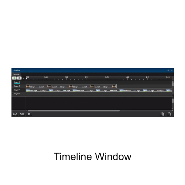 Hirender S3 Timeline Window Switchblade LPU4 S3 - 4U media server powered by enlightV Hirender S3 - Image 5