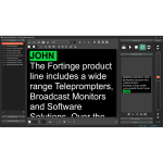 Fortinge ForPrompt Pro+MOS to ForPrompt Studio News Software Upgrade - Image 2