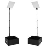 Fortinge PROC 15-D - 15" Dual Conference Prompter Set with HDMI/Composite/VGA Inputs