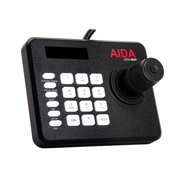 AIDA Imaging CCU-MINI - Super Compact VISCA Serial and IP PTZ Camera Controller - Image 2