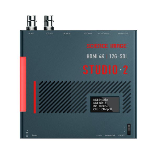 Studio 2 Front 1000px Science Image Studio 2 - Bi-Directional 4K SDI / HDMI Full NDI Encoder/Decoder - Image 2