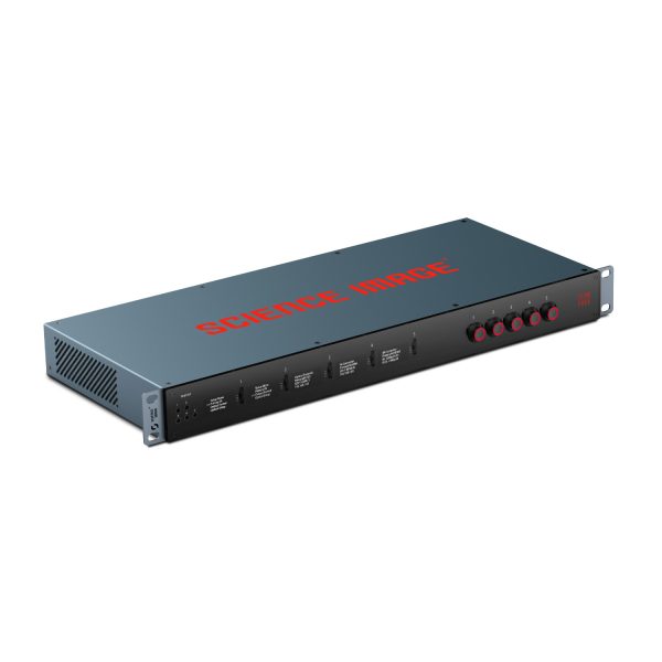 Flow Edge 5CH Front Angle 1500px Science Image Flow Edge 5CH - 5-channel 1U Rack-mount 4K Up/Down/Cross Converter (Discontinued) - Image 1