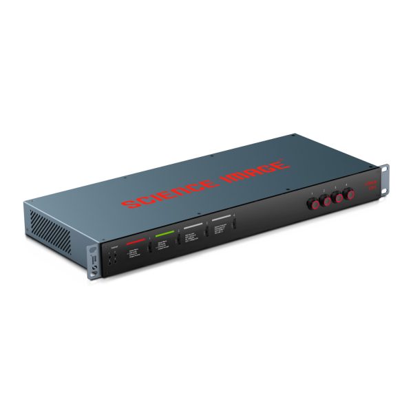 Studio Edge 4CH Front Angle 1500px Science Image Studio Edge 4CH - 4-channel 1U Rack-mount Bi-Directional 4K SDI / HDMI Full NDI Converter - Image 1