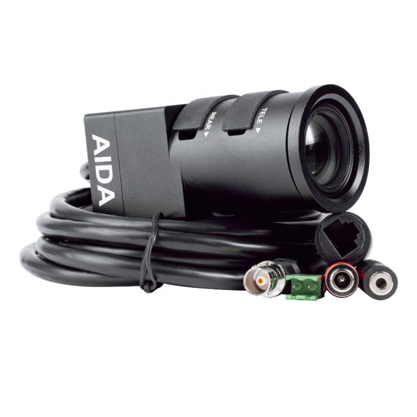 AIDA Imaging HD3G-IPC-TF - Full HD 3G-SDI IP54 Weatherproof Varifocal Lens 05-50mm POV Box Camera with IP Control - Image 1