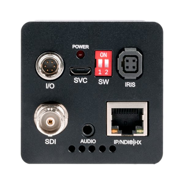 HD3G-NDI-200 Rear 1000px AIDA Imaging HD3G-NDI-200 - FHD NDI®|HX/IP/SRT/3G-SDI PoE and IP Control POV Camera - Image 3