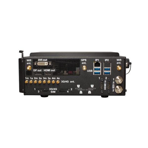 Direkt link mobile rear 1000px sq Intinor Direkt link mobile - Low-Latency SDI/HDMI Video Encoder with 3G/4G Cellular Uplink - Image 4