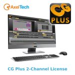 Axel CG Plus Broadcast Graphics Software - 2-Channel License