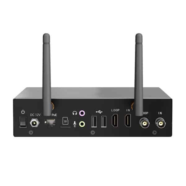 CNDLive C6 Rear CNDLive C6 Dual-Channel HDMI & SDI Video Encoder and Recorder - Image 5