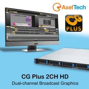 Axel CG PLUS Dual-Channel Broadcast Graphics System