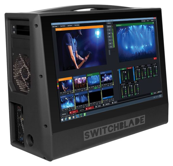 Turbo Front Left Iso Logo Switchblade Turbo 8CH All-In-One Portable Production System (Hardware Only) - Image 2