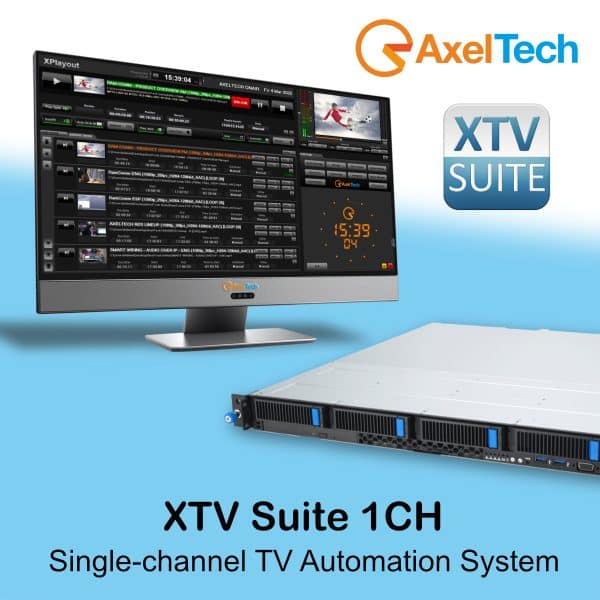 Switchblade LPU1E Axel XTV 1-Channel TV Automation Server Axel XTV Single-Channel Television Automation System (No Internal Storage) - Image 1