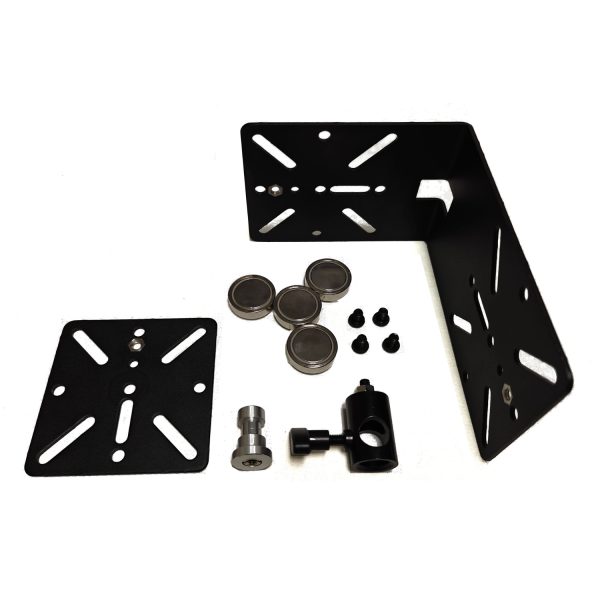 Universal video equipment mounting kit - Mount cameras, lights, microphones, wireless transmitters, and more - Image 1