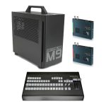 Switchblade M9 TC Mini with VMC14 TC - TriCaster Mini S Platform with Control Surface and Two NDI Encoders