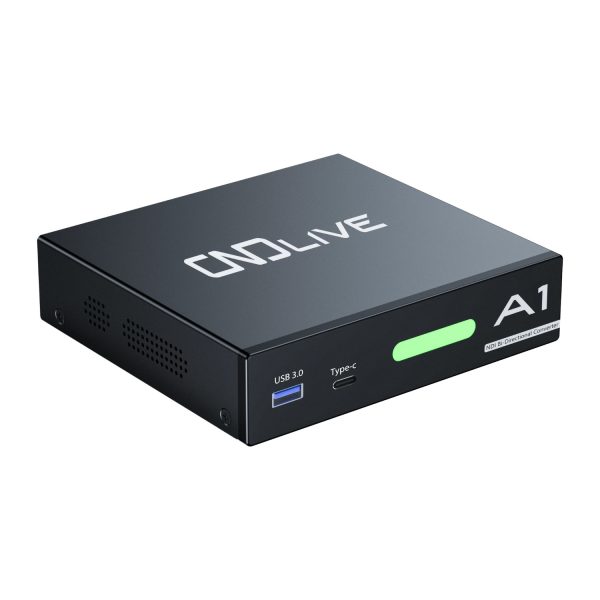 CNDLive A1 front left iso 1500px CNDLive A1 Bi-Directional NDI Converter - Image 1