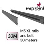 Waterbird MS XL Rails and Timing Belt: 30 meters