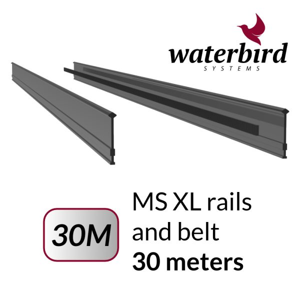 MS XL track extersion bundles Waterbird MS XL Rails and Timing Belt: 30 meters - Image 1