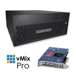 Switchblade LPU4 6-channel ST 2110 + 2-channel 3G-SDI SDI I/O Production Switcher with Bluefish444 Kronos Optikos ST IP and vMix Pro