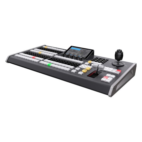 VMC20 Front Right Iso 1200px Switchblade VMC20 - 20-Channel Control Surface for vMix Software and Blackmagic ATEM - Image 4