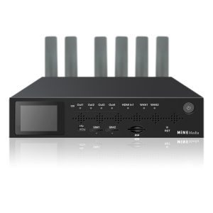 MiNE Media A321S 4CH SDI Dual 5G Cellular Bonding Decoder