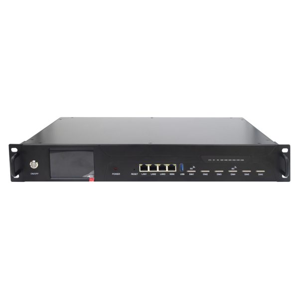 MiNE Media C6 - 5G 4G 1U Rack Network Bonding Router - Image 2