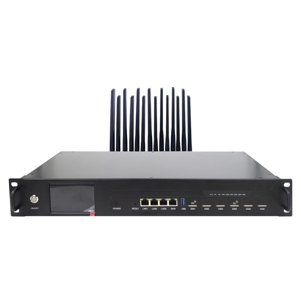 MiNE Media C6 - 5G 4G 1U Rack Network Bonding Router - Image 4
